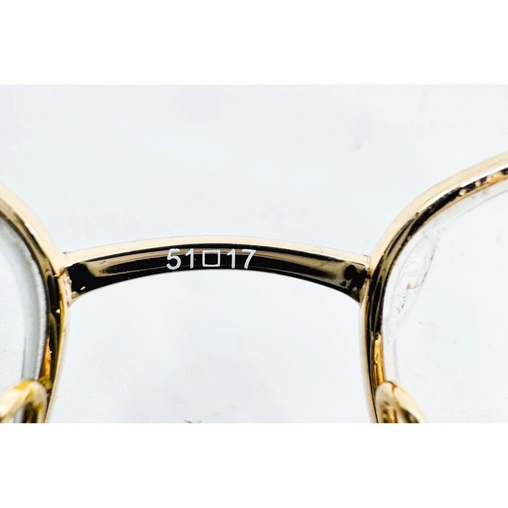 Superflex Eyeglasses Womens Brown Gold Titanium SF-1105T 51-17-135